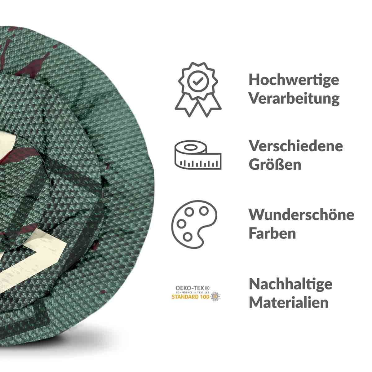 Original Therapiedecke - Baumwollbezug Grün 456
