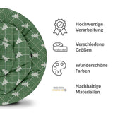 Original Therapiedecke - Baumwollbezug Grün mit Tannenbäumen