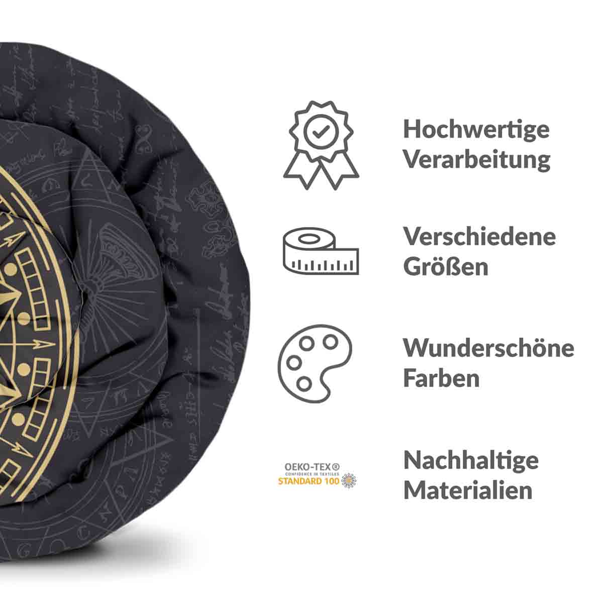 Original Therapiedecke - Baumwollbezug Mystik Mandala