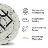 Original Therapiedecke - Baumwollbezug Weiß Dalgona Formen