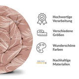 Original Therapiedecke - Baumwollbezug Altrosa mit Pampasgras