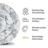 Original Therapiedecke - Baumwollbezug Grau chinesische Mauer