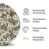 Original Therapiedecke - Baumwollbezug bunte Tierköpfe