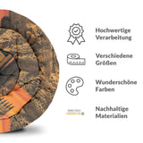 Original Therapiedecke - Baumwollbezug Traktor im Sonnenaufgang