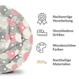 Original Therapiedecke - Baumwollbezug bunte abstrakte Blumen