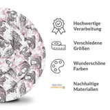 Original Therapiedecke - Bauwollbezug mit rosa Buddha
