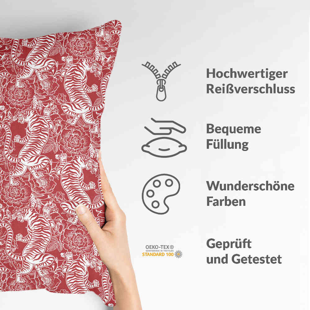 Gesundheitskissen chinesischer Tiger