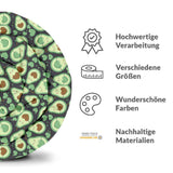 Original Therapiedecke - Baumwollbezug Grüne Avocados