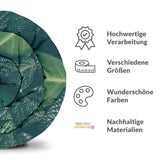Original Therapiedecke - Baumwollbezug Grüne Blätter