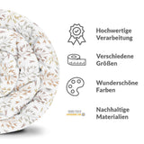 Original Therapiedecke - Baumwollbezug mit zarten bunten Ästen