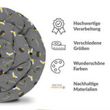 Original Therapiedecke - Baumwollbezug Grau Zauberhut