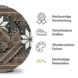 Original Therapiedecke - Baumwollbezug gestreift mit Sternen