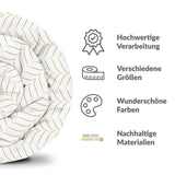 Original Therapiedecke - Baumwollbezug mit goldener V-Form