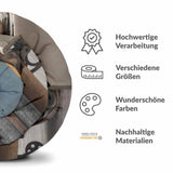 Original Therapiedecke - Baumwollbezug mit Kisten