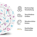 Original Therapiedecke - Baumwollbezug mit vielen Formen