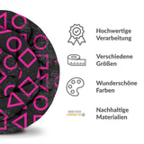 Original Therapiedecke - Baumwollbezug Pink Dalgona Formen