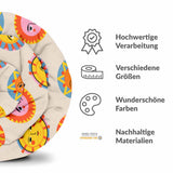 Original Therapiedecke - Baumwollbezug Beige mit Sonnen