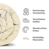 Original Therapiedecke - Baumwollbezug Gelb mit Libelle
