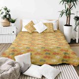 Original Therapiedecke - Baumwollbezug Orange mit Treckern
