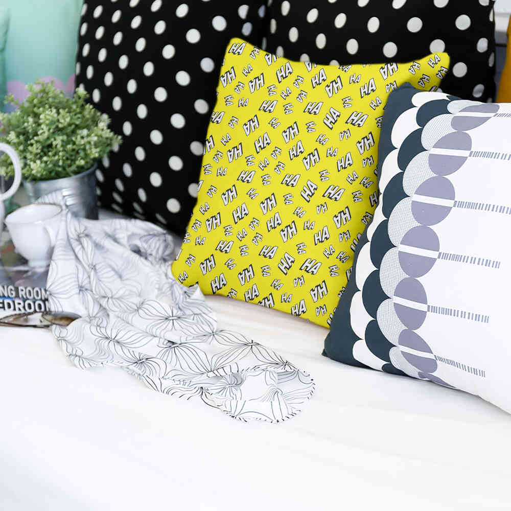 Gesundheitskissen Gelb Ha Ha