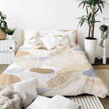 Original Therapiedecke - Baumwollbezug Seeanemone gold