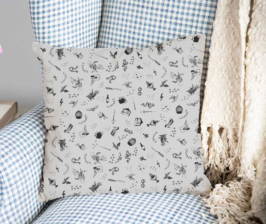 Gesundheitskissen Grau Zauberei