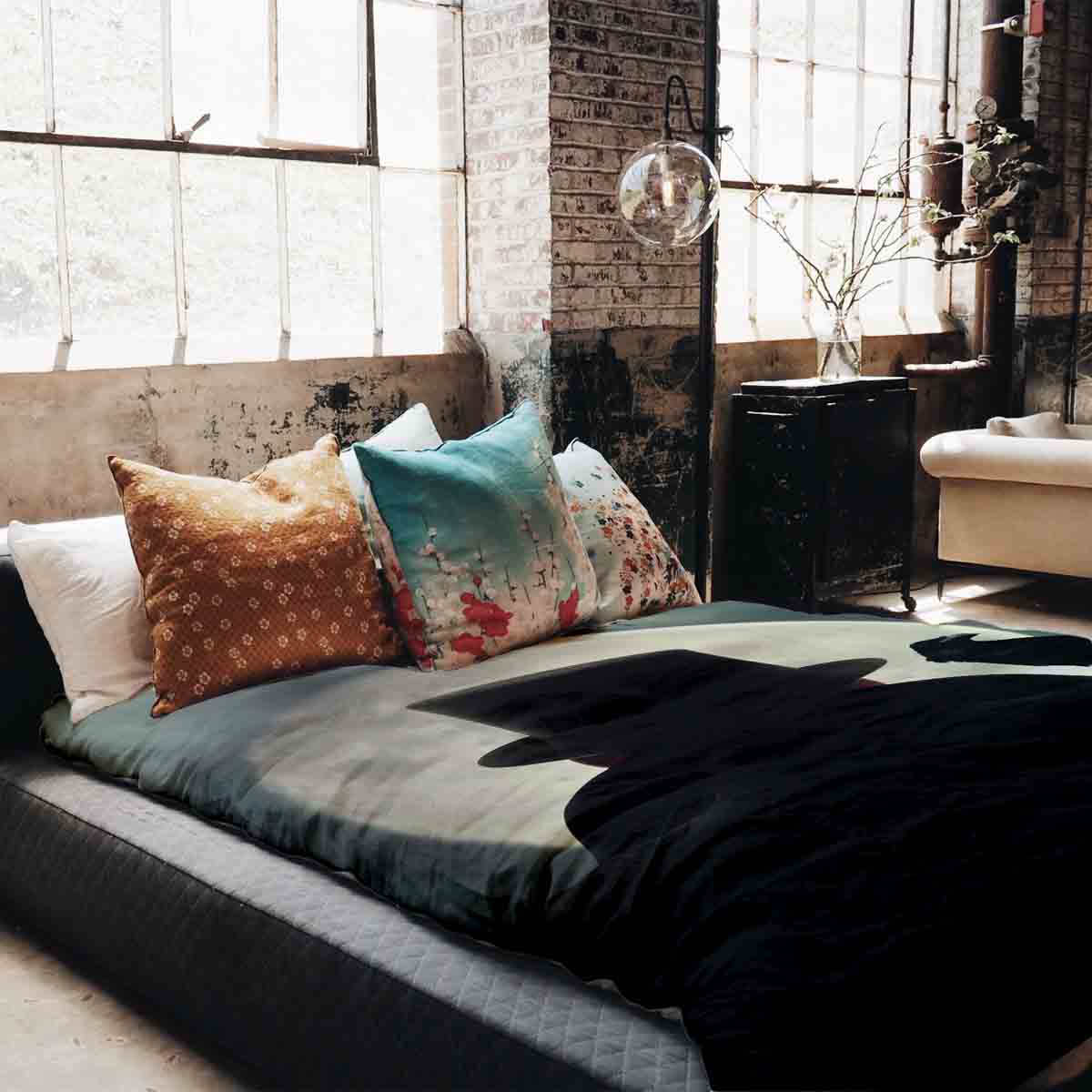 Original Therapiedecke - Baumwoll Bettwäsche Set Mann im Mondlicht