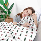 Original Therapiedecke - Baumwollbezug Weihnachtsstimmung
