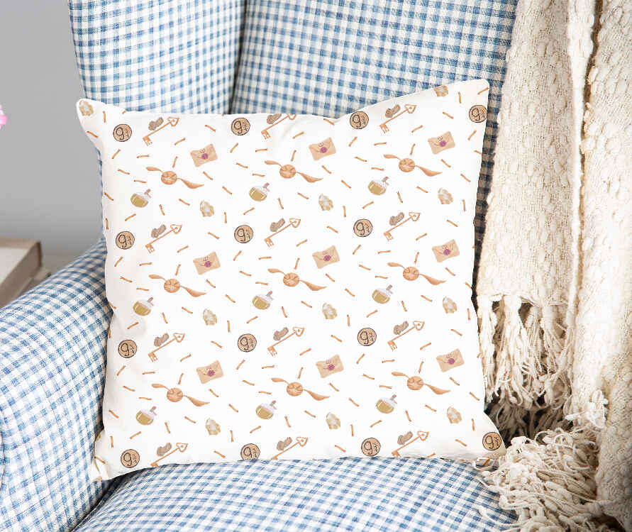 Gesundheitskissen Weiß mit Schnatz