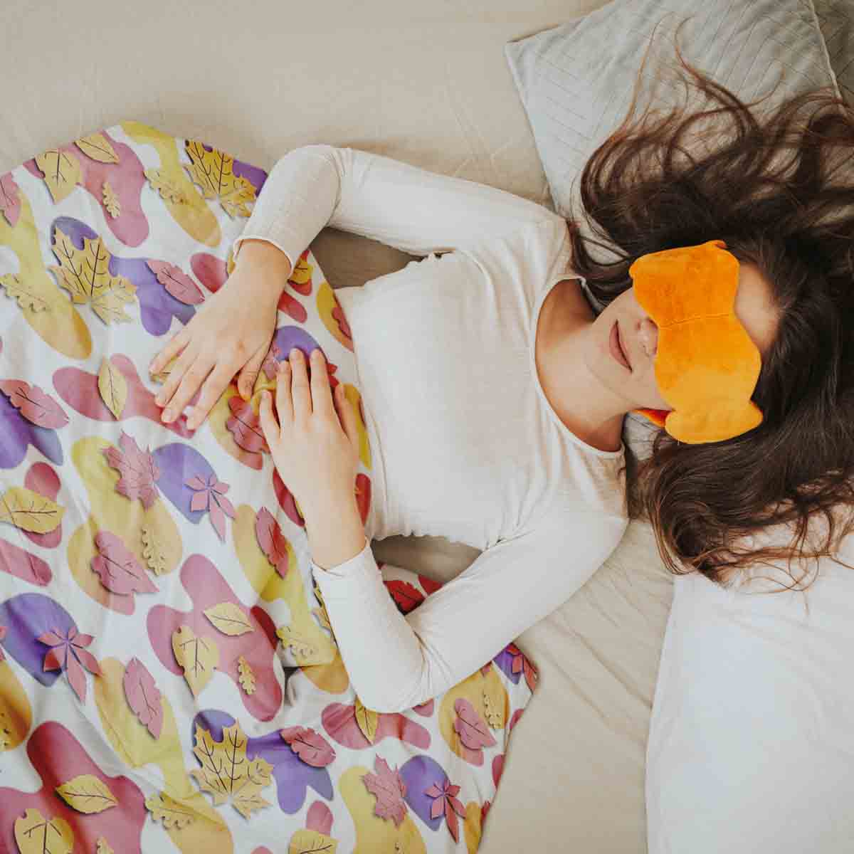 Original Therapiedecke - Baumwoll Bettwäsche Set bunte Kleckse