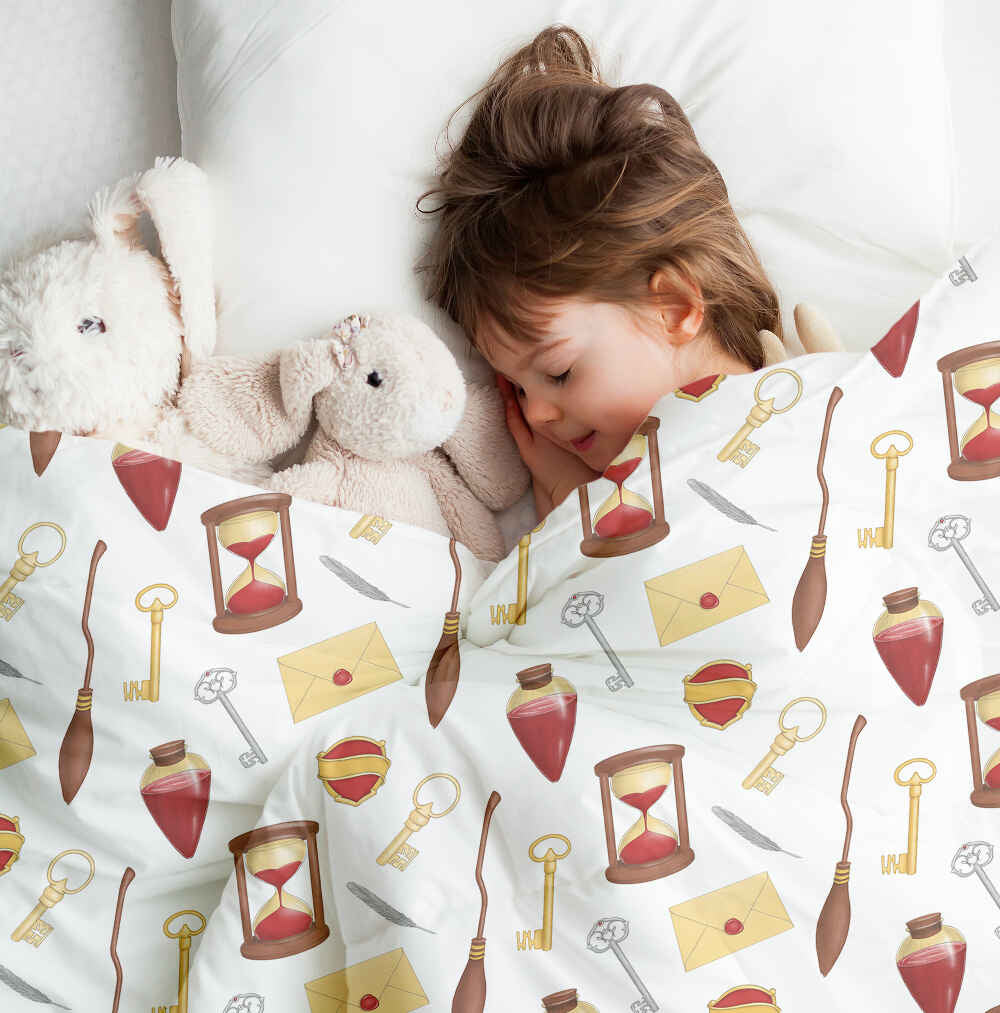 Original Therapiedecke - Baumwollbezug Weiß Magic