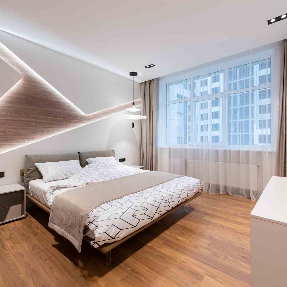 Original Therapiedecke - Baumwollbezug Weiß mit schwarzen Muster