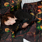 Original Therapiedecke - Baumwollbezug Braun Matrix