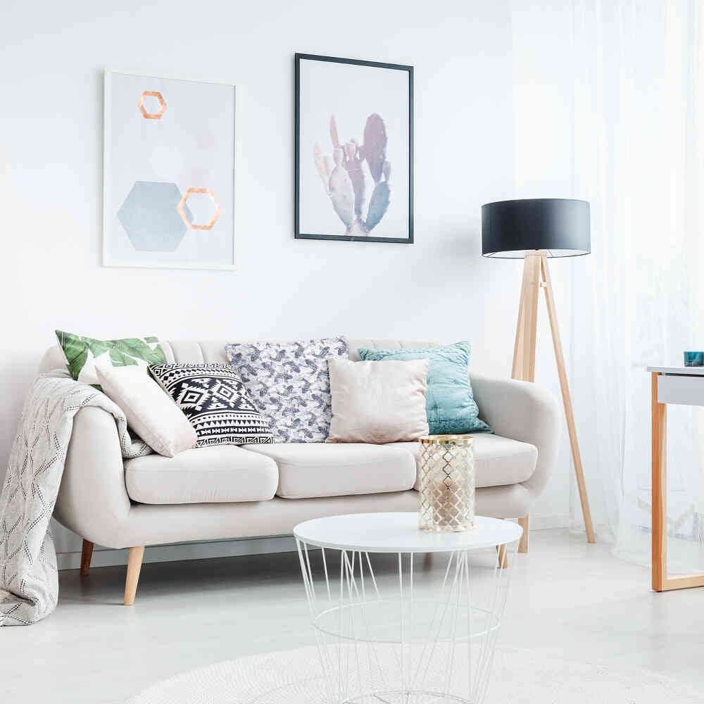 Gesundheitskissen blaue Kois