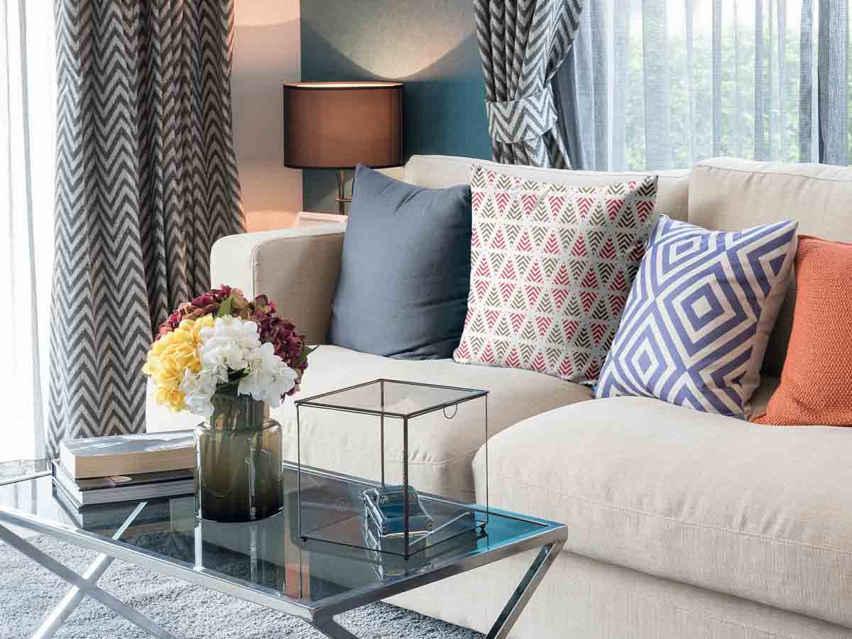 Gesundheitskissen weihnachtliche Dreiecke