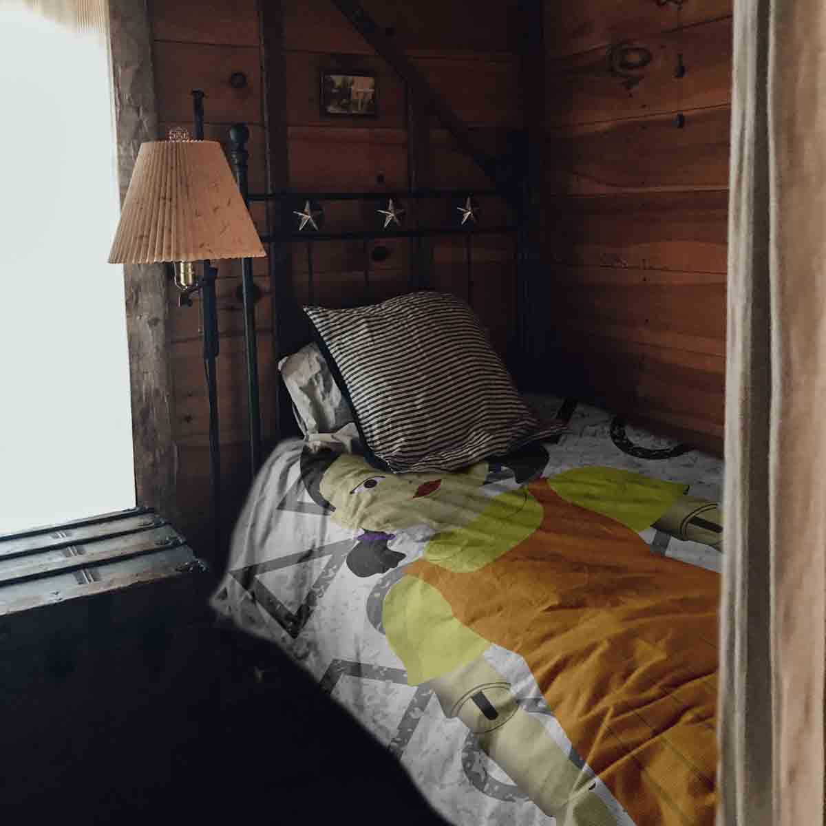 Original Therapiedecke - Baumwoll Bettwäsche Set Red Light, green Light