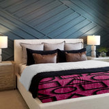 Original Therapiedecke - Baumwollbezug Pink Squid