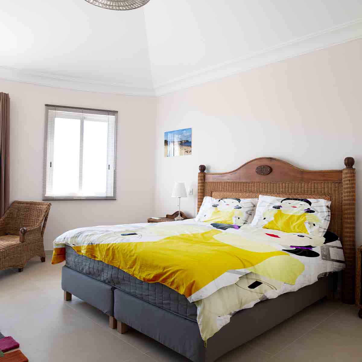 Original Therapiedecke - Baumwoll Bettwäsche Set Red Light, green Light