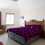 Original Therapiedecke - Baumwollbezug Pink Dalgona Formen