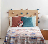 Original Therapiedecke - Baumwollbezug mit Harry's Eule