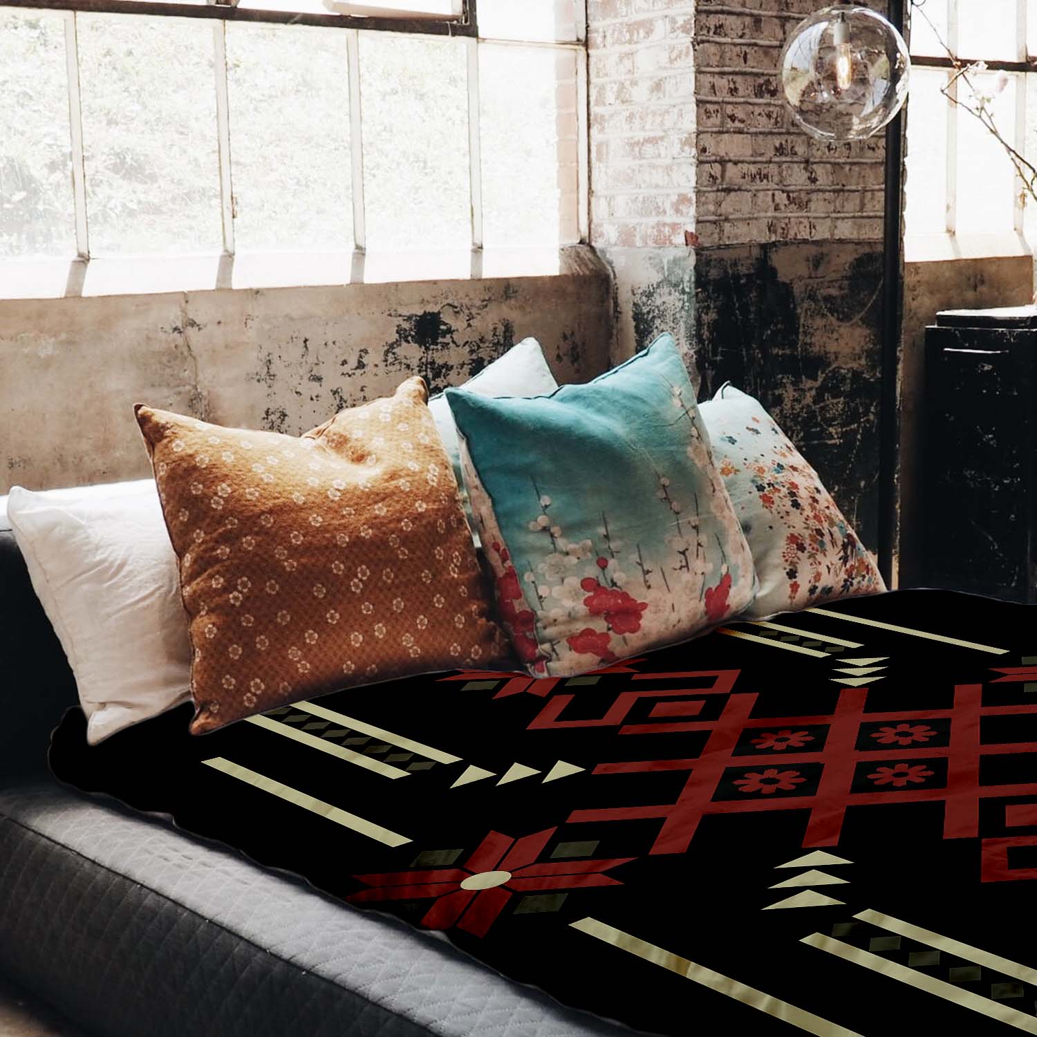 Original Therapiedecke - Baumwoll Bettwäsche Set mit großer Schneeflocke