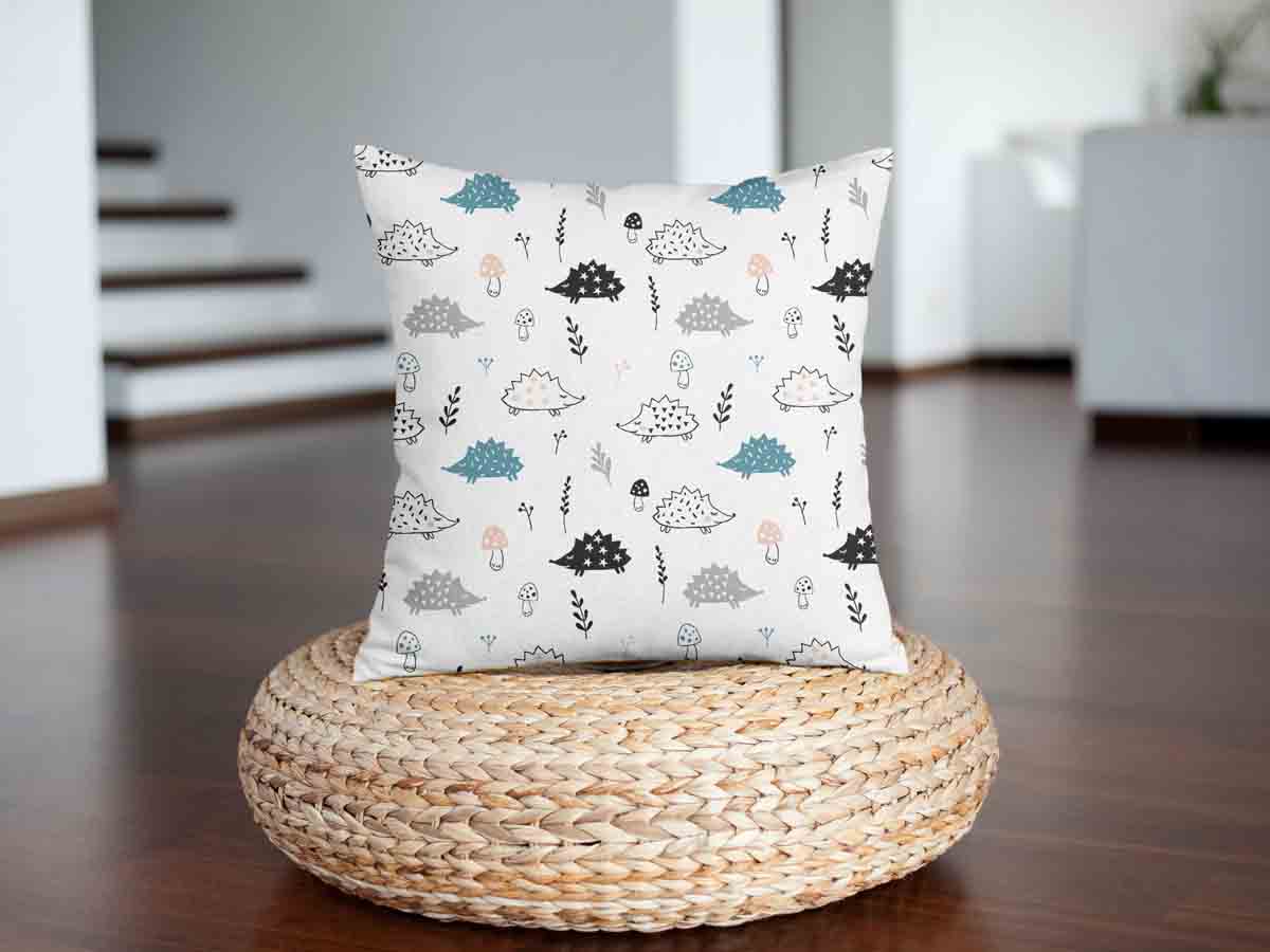 Gesundheitskissen Weiß mit Igel