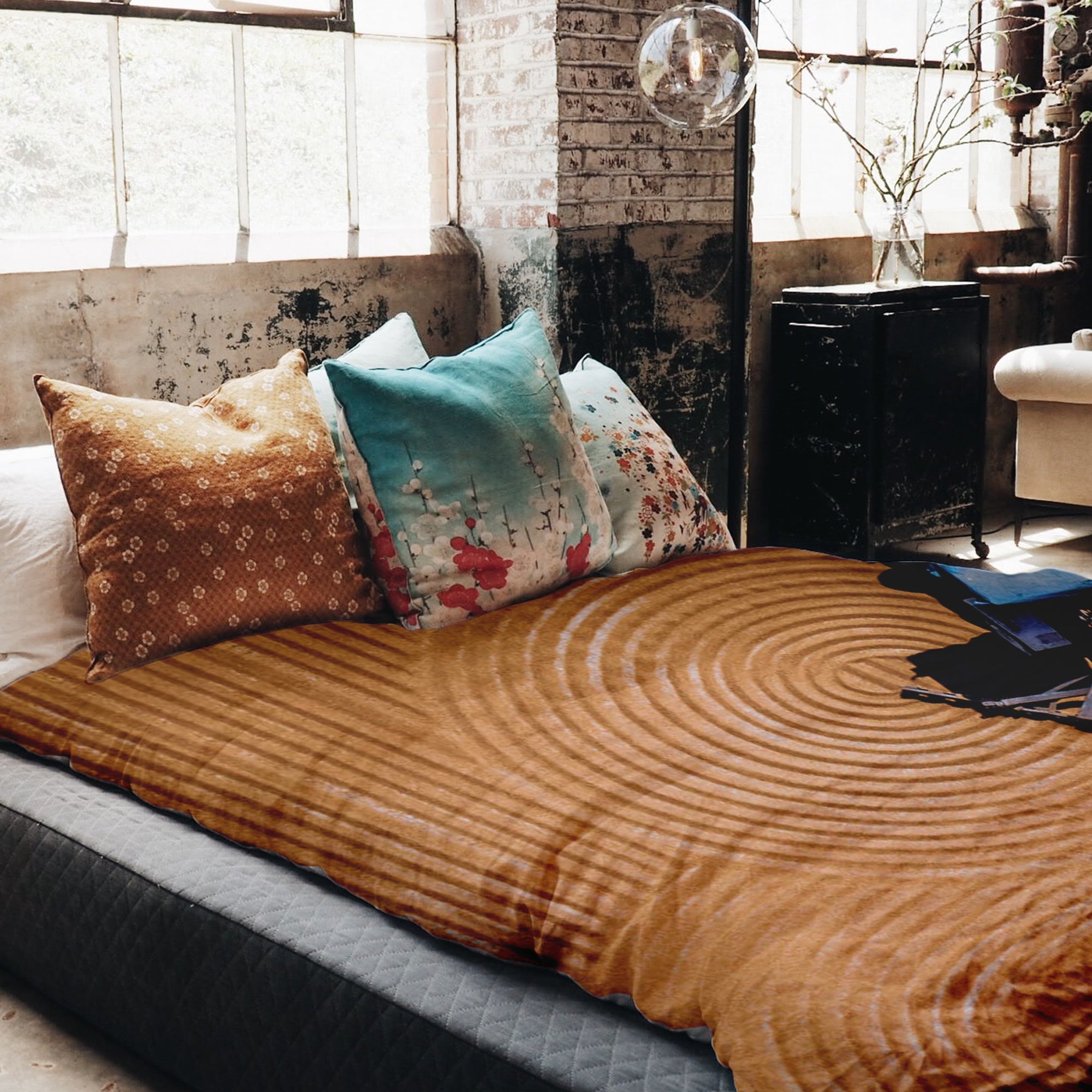 Original Therapiedecke - Baumwollbezug Kreise im Feld