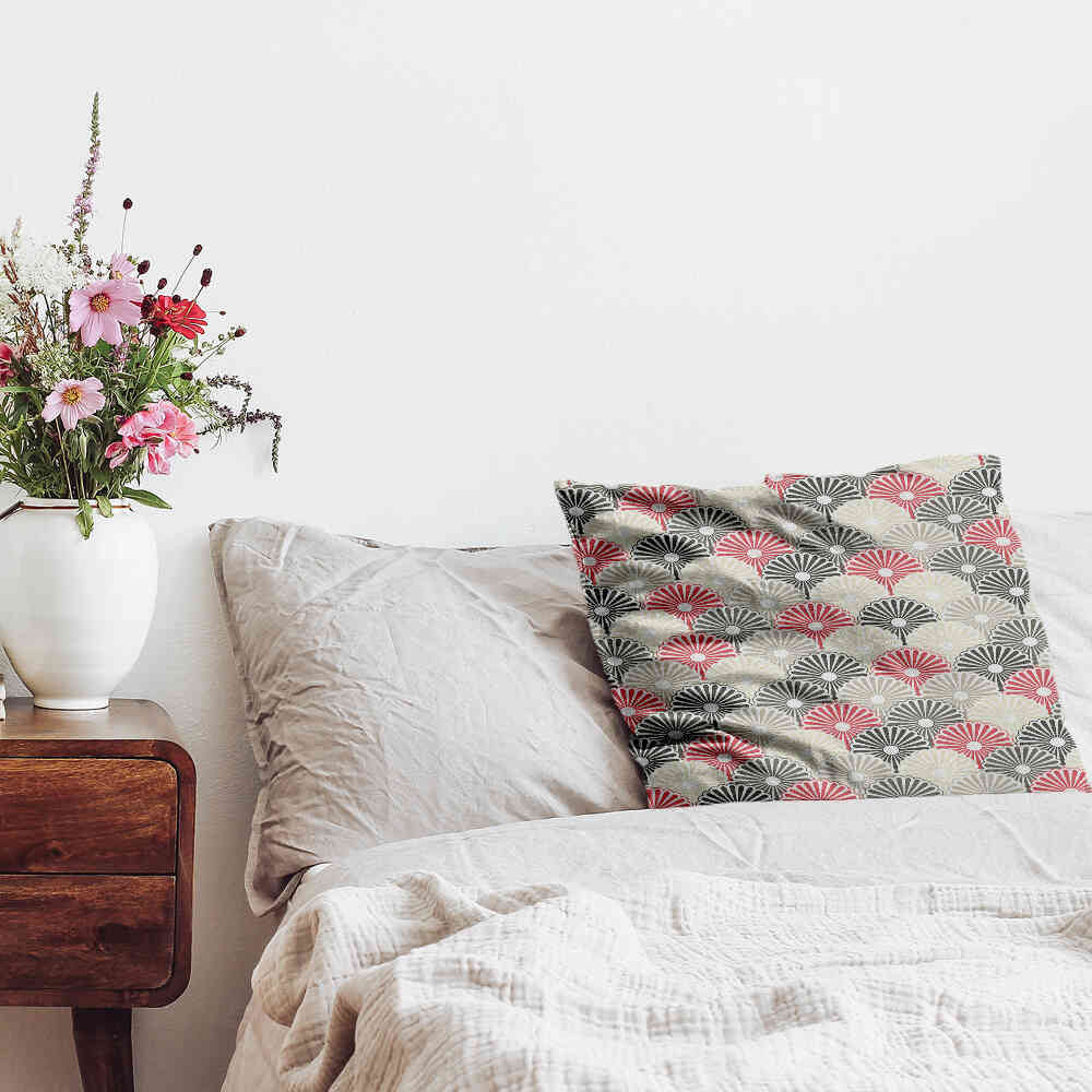 Gesundheitskissen bunte abstrakte Blumen