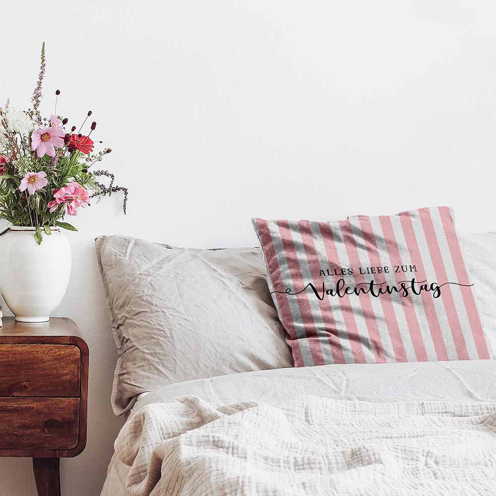 Gesundheitskissen Gestreift Valentinstag
