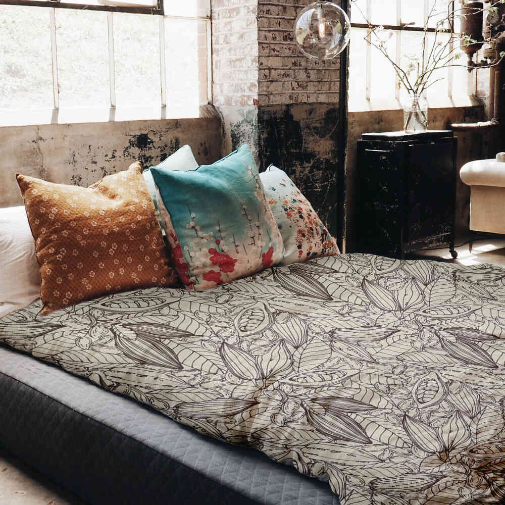 Original Therapiedecke - Baumwoll Bettwäsche Set Kakaopflanze