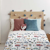 Original Therapiedecke - Baumwollbezug Autos