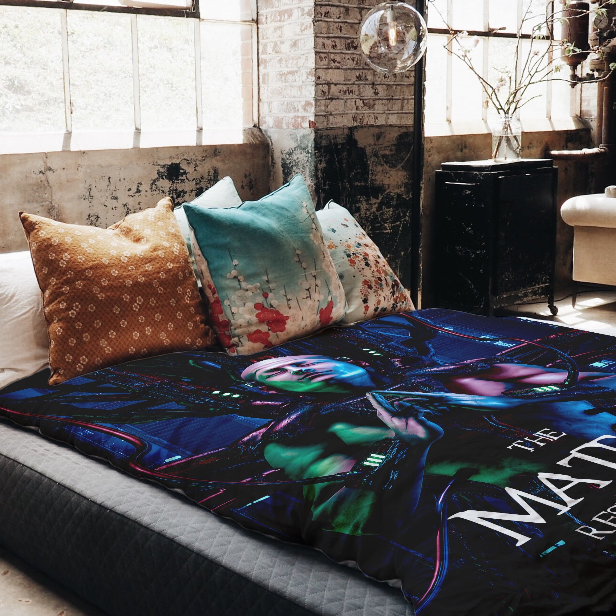 Original Therapiedecke - Baumwoll Bettwäsche Set Matrix Resurrections