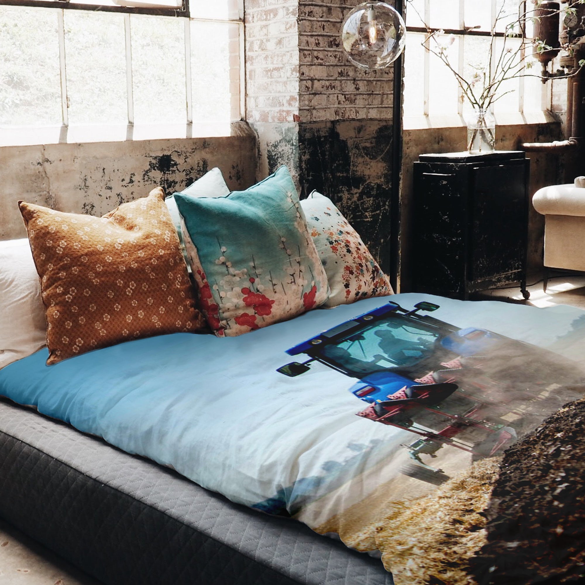 Original Therapiedecke - Baumwoll Bettwäsche Set Ackerbau