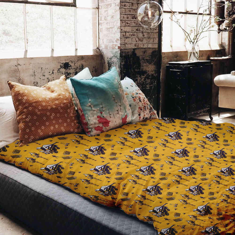 Original Therapiedecke - Baumwoll Bettwäsche Set Ernte